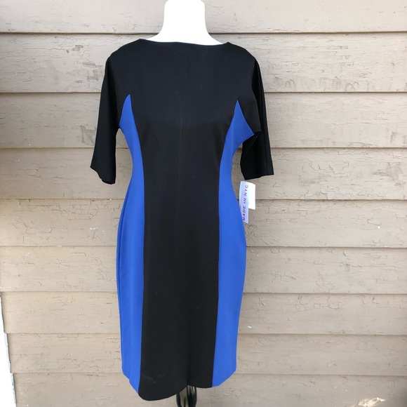 Becket Dress NY Dresses & Skirts - NWT! Becket Dress NY color blocked pencil dress!